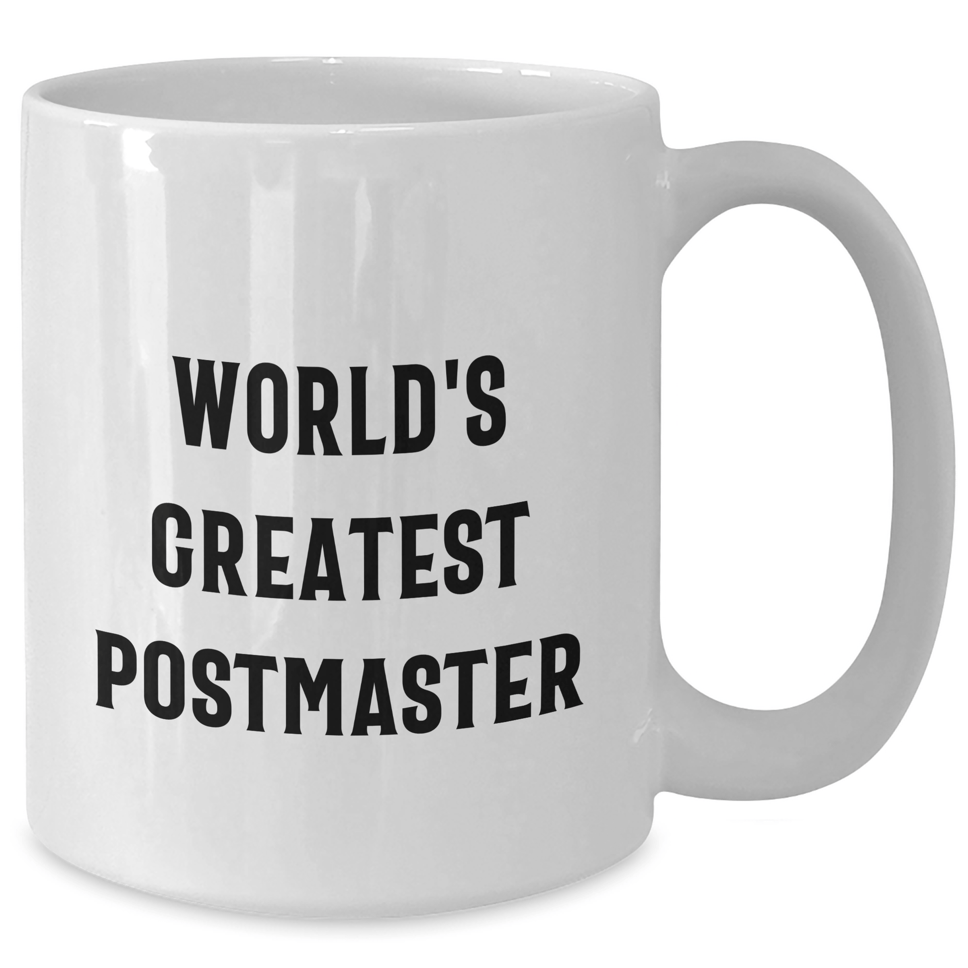 World's Greatest Postmaster Funny Gifts from Men to Family - Unique White Coffee Mug for Father's Day - The Buy Boom