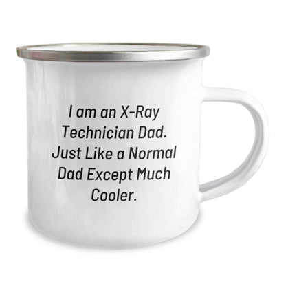 X - Ray Technician Dad Gifts, Funny Camping Mug for Birthday, 'I Am An X - ray Technician Dad' Quote, Gifts from Men, Gifts for X - Ray Technician - The Buy Boom