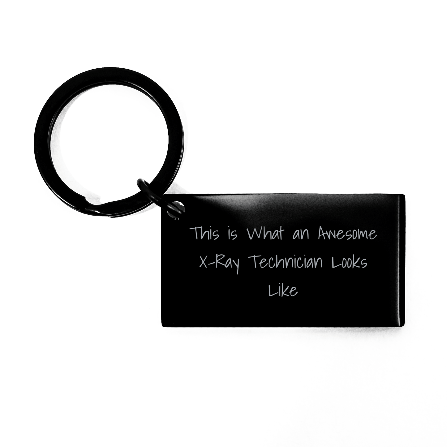 X - Ray Technician Keychain Gifts from Men to X - Ray Technician, Funny Quote, Unique Father's Day Unique Gifts - The Buy Boom